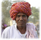 Rajasthani Man, Jaipur, India